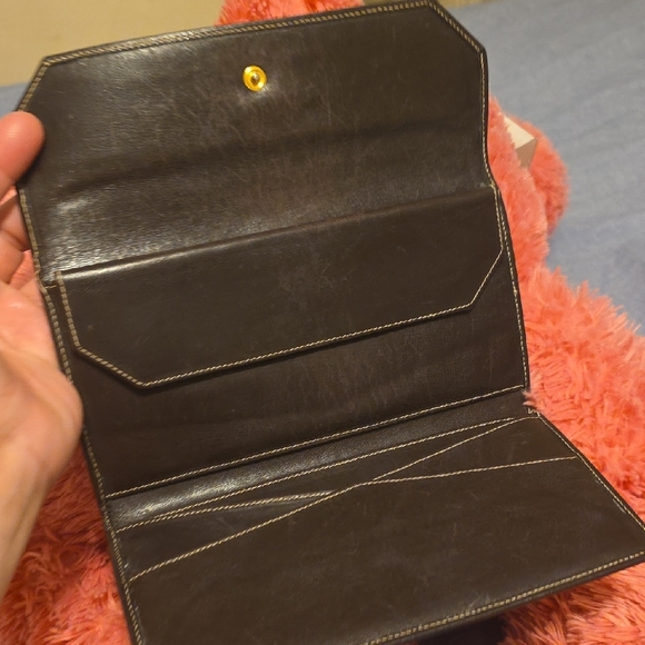 Celine Brown Monogram Wallet - Picture 5 of 8